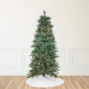9' Pre-Lit Slim Washington Frasier Fir Artificial Christmas Tree, Clear Lights