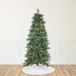 9' Pre-Lit Slim Washington Frasier Fir Artificial Christmas Tree, Clear Lights