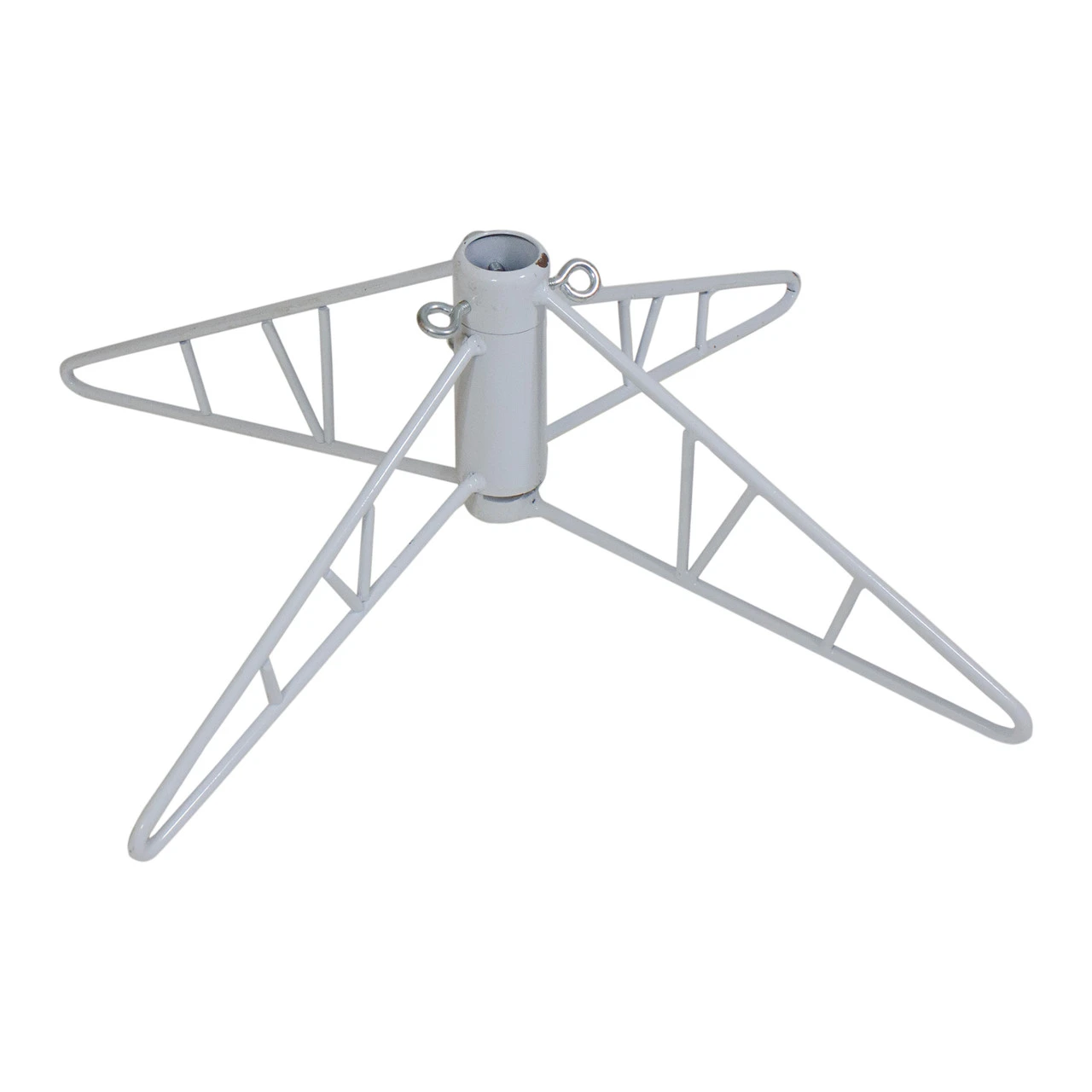 9’ Silver Tinsel Slim Artificial Christmas Tree - Unlit 5 9’ Silver Tinsel Slim Artificial Christmas Tree - Unlit - Image 5