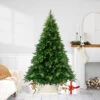 6.5' Pre-Lit Full Silverthorne Fir Artificial Christmas Tree - Warm White LED Lights