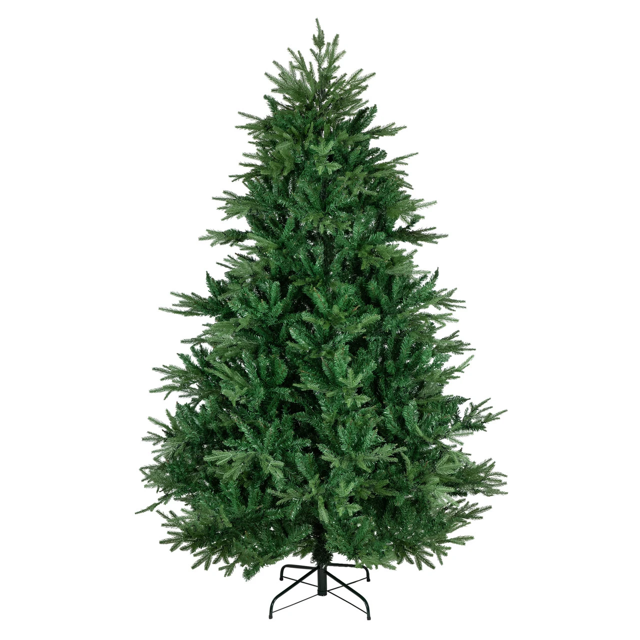 6.5' Juniper Pine Artificial Christmas Tree, Unlit 2 6.5' Juniper Pine Artificial Christmas Tree, Unlit - Image 2