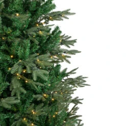 9' Pre-Lit Hudson Fir Artificial Christmas Tree, Warm White LED Lights -Xmas Trees Shop northlight hb92572 3 00759.1667530276