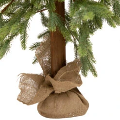 47" Pine Tree With Jute Base Christmas Decoration -Xmas Trees Shop northlight hn92703 3 81574.1667530226