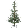 7.5' Pre-Lit Nordmann Fir Artificial Christmas Tree - Warm Clear LED Lights