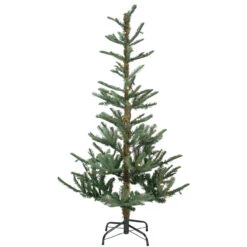 7.5' Pre-Lit Nordmann Fir Artificial Christmas Tree - Warm Clear LED Lights