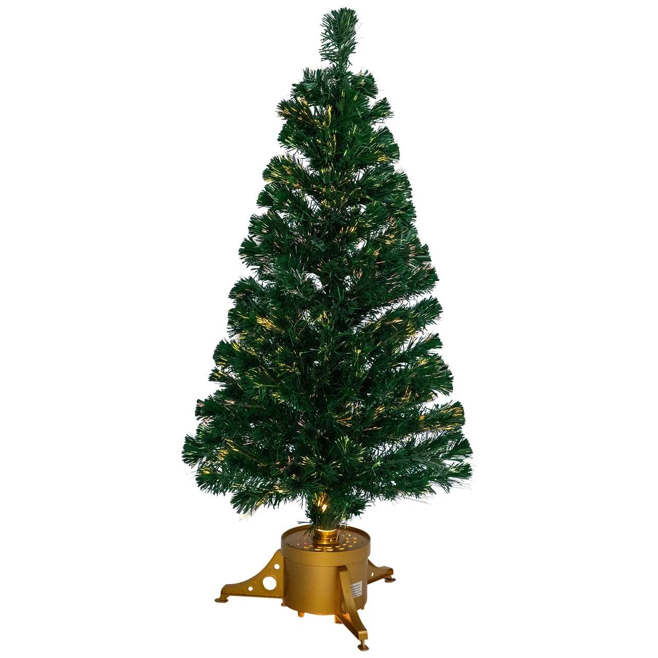 4' Pre-Lit Color Changing Fiber Optic Artificial Christmas Tree 1 4' Pre-Lit Color Changing Fiber Optic Artificial Christmas Tree