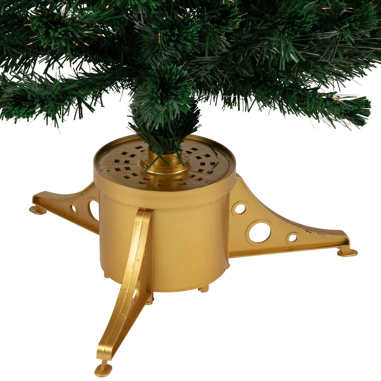 4' Pre-Lit Color Changing Fiber Optic Artificial Christmas Tree 2 4' Pre-Lit Color Changing Fiber Optic Artificial Christmas Tree - Image 2