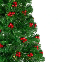 4' Pre-Lit Color Changing Artificial Christmas Tree With Red Berries 8 4' Pre-Lit Color Changing Artificial Christmas Tree With Red Berries -Xmas Trees Shop northlight j65042 3 38286.1667641325