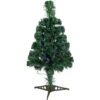 2' Pre-Lit Medium Color Changing Fiber Optic Artificial Christmas Tree