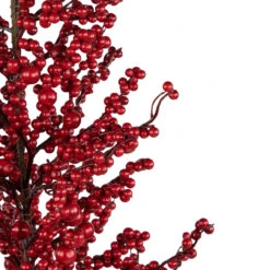 30" Red Berries Artificial Christmas Twig Tree, Unlit -Xmas Trees Shop northlight nl00338 2 24667.1686065016