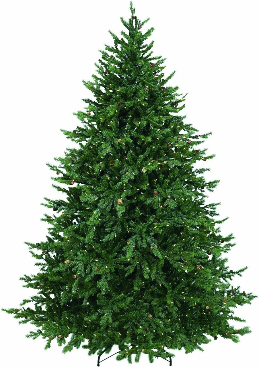 6.5' Pre-Lit Full Hunter Fir Artificial Christmas Tree - Clear Lights 1 6.5' Pre-Lit Full Hunter Fir Artificial Christmas Tree - Clear Lights