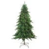 7.5' Pre-Lit Medium Eden Spruce Artificial Christmas Tree - Clear Lights