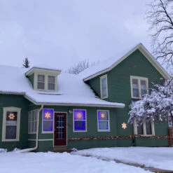 20" Lighted Snowflake Christmas Window Silhouette Decoration 7 20" Lighted Snowflake Christmas Window Silhouette Decoration -Xmas Trees Shop northlight nl04227 cxpic 21370.1675807165