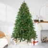 7.5' Pre-Lit Medium Mixed Scotch Pine Artificial Christmas Tree - Clear Lights