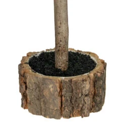 25.5-Inch Downswept Iced Artificial Christmas Tree Wood Base - Unlit -Xmas Trees Shop northlight sf89167 3 sample 17381.1667573262