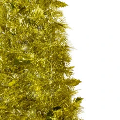 6' Gold Tinsel Pop-Up Artificial Christmas Tree, Unlit -Xmas Trees Shop northlight sm92145 2 92349.1667530299