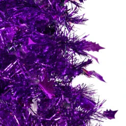 4' Purple Tinsel Pop-Up Artificial Christmas Tree, Unlit 8 4' Purple Tinsel Pop-Up Artificial Christmas Tree, Unlit -Xmas Trees Shop northlight sm92151 2 07731.1667530286
