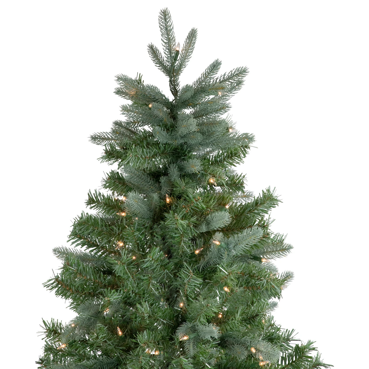 6.5' Pre-Lit Slim Granville Fraser Fir Artificial Christmas Tree, Clear Lights 4 6.5' Pre-Lit Slim Granville Fraser Fir Artificial Christmas Tree, Clear Lights - Image 4