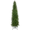 7.5' Silver Lake Fir Pencil Artificial Christmas Tree, Unlit