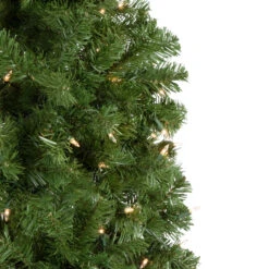 7.5' Pre-Lit Hazelton Spruce Pencil Artificial Christmas Tree, Clear Lights 8 7.5' Pre-Lit Hazelton Spruce Pencil Artificial Christmas Tree, Clear Lights -Xmas Trees Shop northlight sm92993 2 82584.1667530138