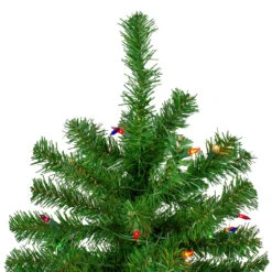 7' Pre-Lit Norfolk Spruce Artificial Christmas Tree, Multi Lights -Xmas Trees Shop northlight sm92994 4updated 55531.1667530141