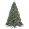 7.5' Pre-Lit Full Newport Spruce Artificial Christmas Tree, LED Lights