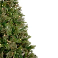 9.5' Pre-Lit Full Kingston Cashmere Pine Artificial Christmas Tree, Clear Lights -Xmas Trees Shop northlight sm93050 2 97498.1667553547