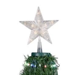 6' Green Color Changing Multiple Function Pop Up Artificial Outdoor Christmas Tree -Xmas Trees Shop northlight st93394 1 69761.1667532668