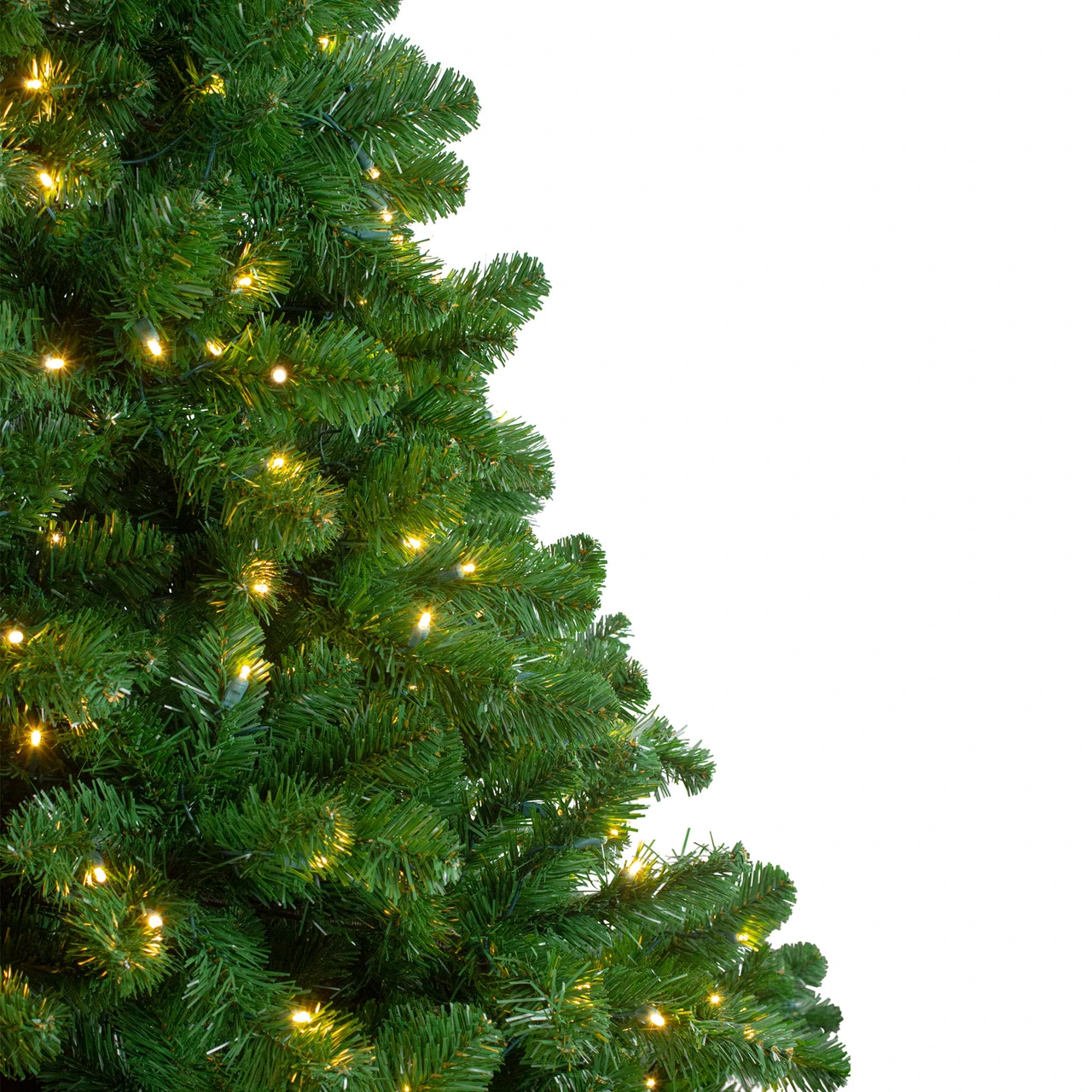9' Pre-Lit Full Olympia Pine Artificial Christmas Tree - Warm White Lights 5 9' Pre-Lit Full Olympia Pine Artificial Christmas Tree - Warm White Lights - Image 5