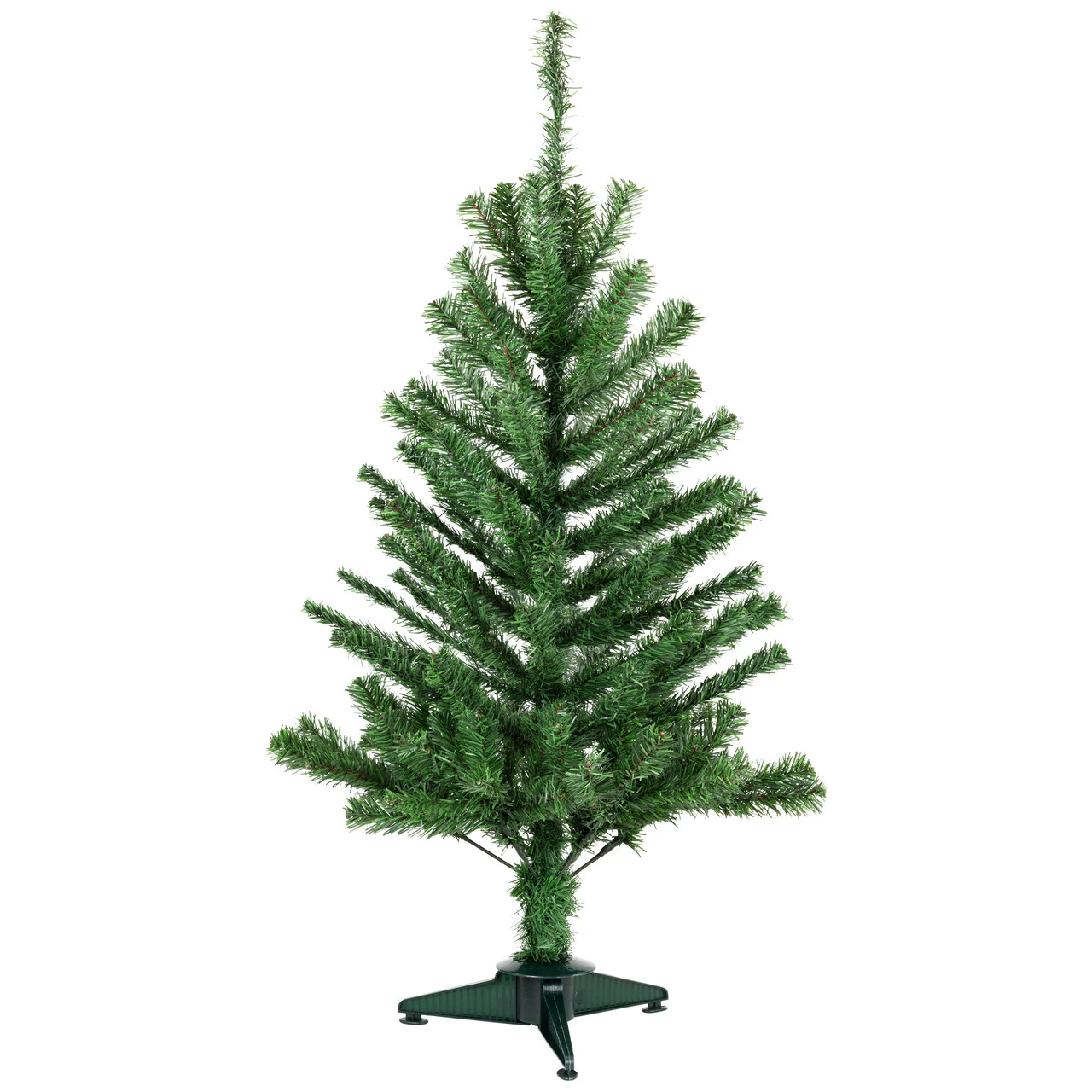3' Canadian Pine Medium Artificial Christmas Tree, Unlit 2 3' Canadian Pine Medium Artificial Christmas Tree, Unlit - Image 2