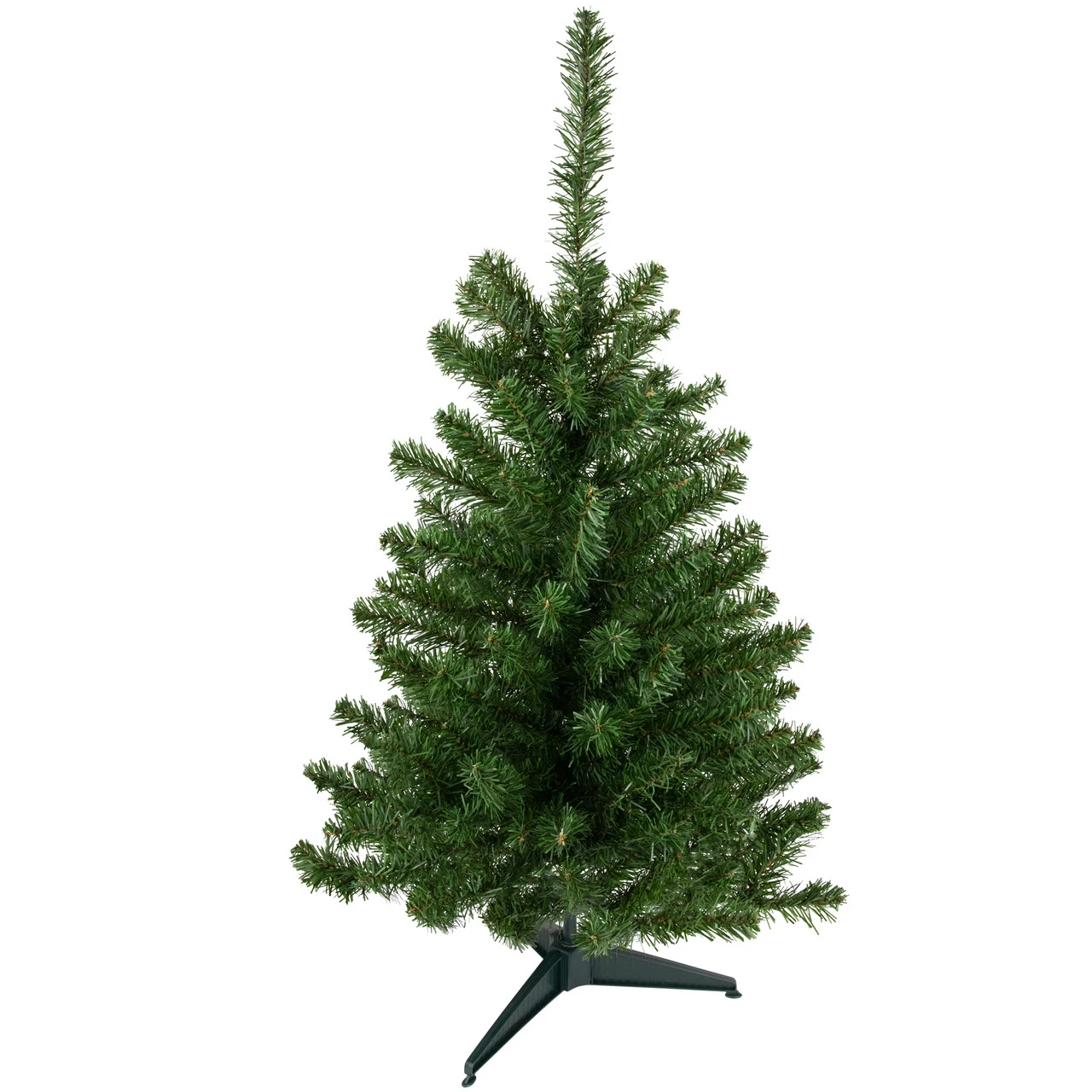 3' Medium Canadian Pine Artificial Christmas Tree, Unlit 1 3' Medium Canadian Pine Artificial Christmas Tree, Unlit
