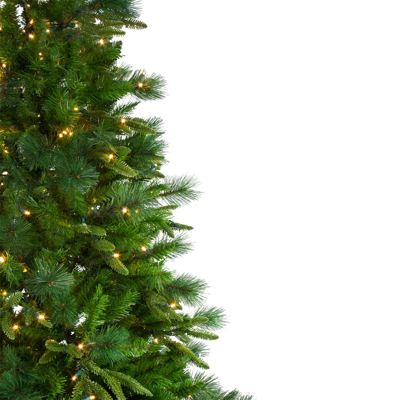 6.5' Pre-Lit Rosemary Emerald Angel Pine Artificial Christmas Tree - Warm White LED Lights 4 6.5' Pre-Lit Rosemary Emerald Angel Pine Artificial Christmas Tree - Warm White LED Lights - Image 4