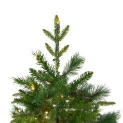 9' Pre-Lit Full Mixed Rosemary Emerald Angel Pine Artificial Christmas Tree - Clear LED Lights -Xmas Trees Shop northlight v27351 2 82407.1667530616