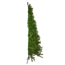 7.5' Canadian Pine Slim Artificial Christmas Wall Tree - Unlit -Xmas Trees Shop northlight v27360 204updated 70717.1667573672