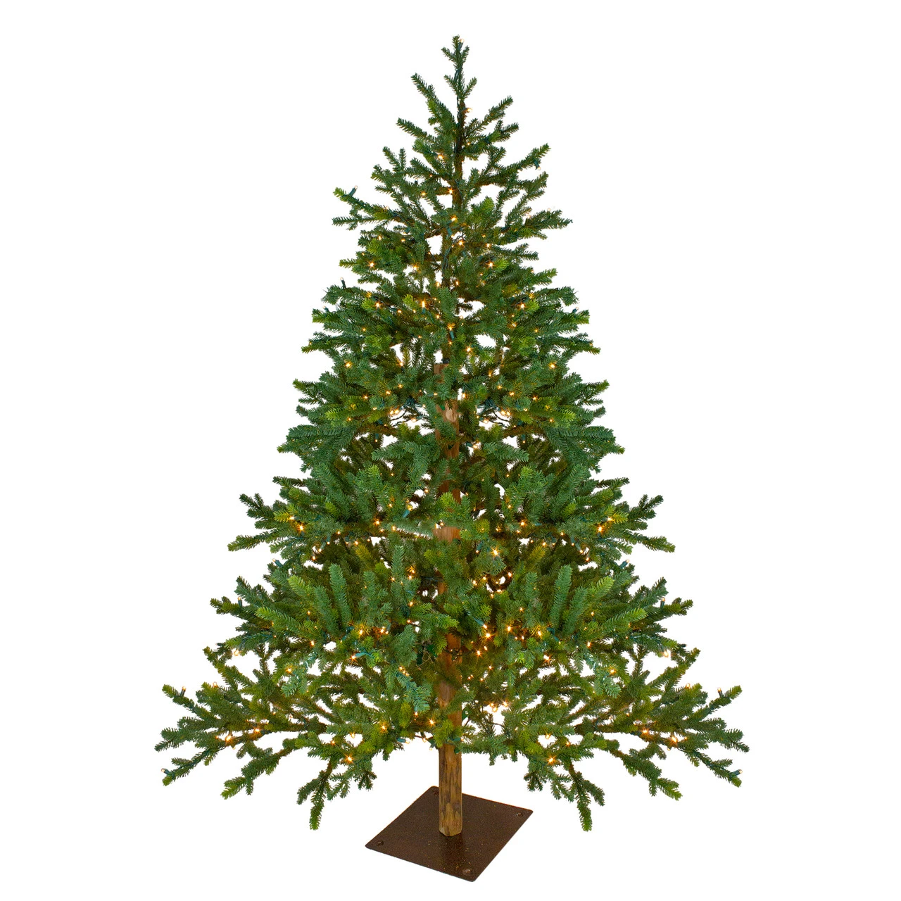 6.5' Pre-Lit Full North Pine Artificial Christmas Tree - Clear LED Lights 2 6.5' Pre-Lit Full North Pine Artificial Christmas Tree - Clear LED Lights - Image 2