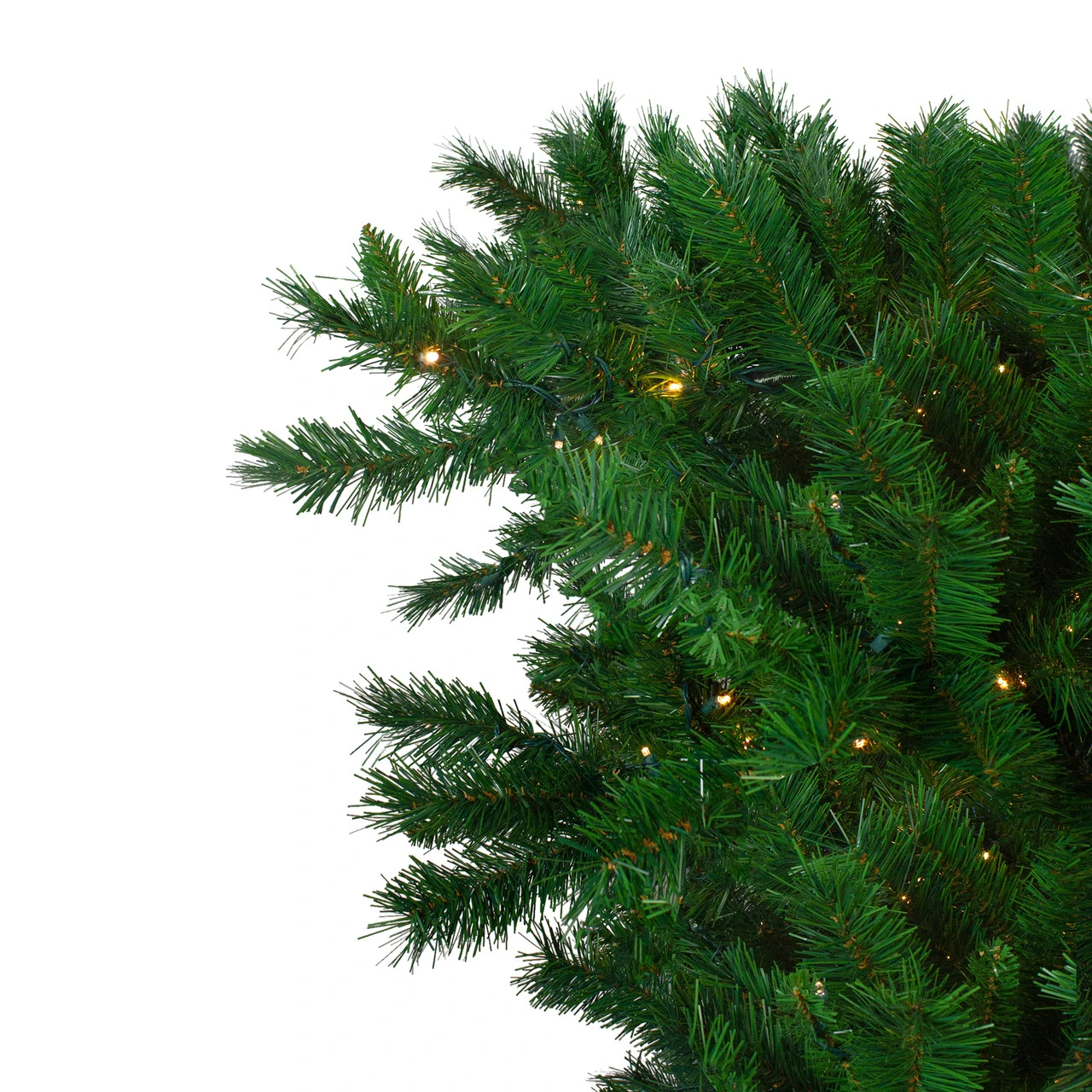 7' Pre-Lit Green Sugar Pine Upside Down Artificial Christmas Tree - Clear Lights 3 7' Pre-Lit Green Sugar Pine Upside Down Artificial Christmas Tree - Clear Lights - Image 3