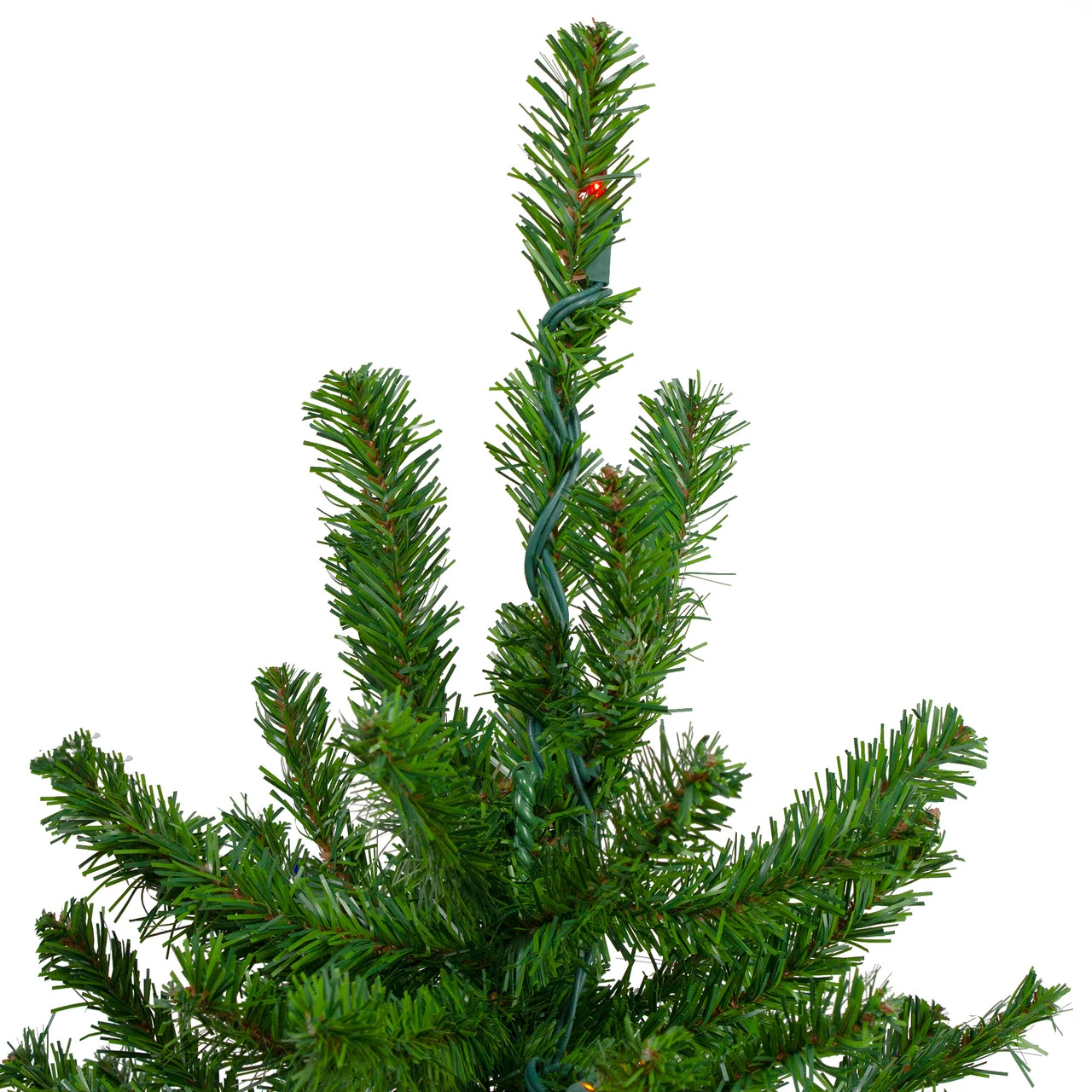 3' Pre-Lit Alpine Artificial Christmas Tree - Multi Lights 4 3' Pre-Lit Alpine Artificial Christmas Tree - Multi Lights - Image 4