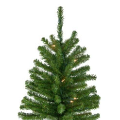 6' Pre-Lit Pencil Alpine Artificial Christmas Tree, Clear Lights -Xmas Trees Shop northlight v27436 2 10521.1685042867