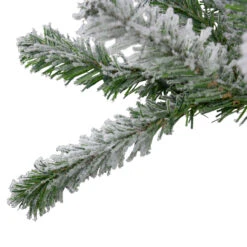 6ft Flocked Alpine Artificial Christmas Tree - Unlit 8 6ft Flocked Alpine Artificial Christmas Tree - Unlit -Xmas Trees Shop northlight v27439 3 00947.1667578048