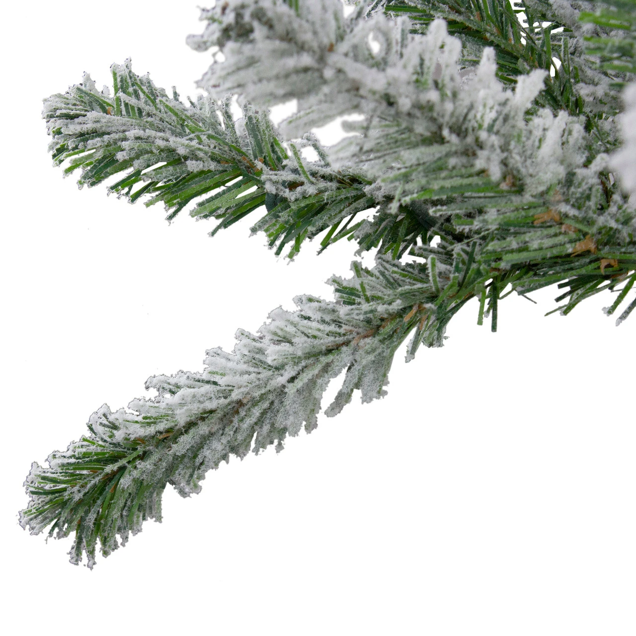 6ft Flocked Alpine Artificial Christmas Tree - Unlit 3 6ft Flocked Alpine Artificial Christmas Tree - Unlit - Image 3