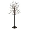 5' Black LED Lighted Christmas Twig Tree - Warm White Lights