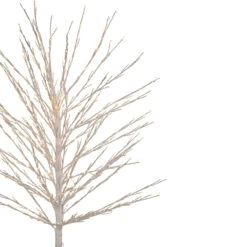 5' White LED Lighted Christmas Twig Tree - Warm White Lights -Xmas Trees Shop northlight xt92216 2 24151.1667530344