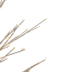 5' White LED Lighted Christmas Twig Tree - Warm White Lights -Xmas Trees Shop northlight xt92216 4 37689.1667530344