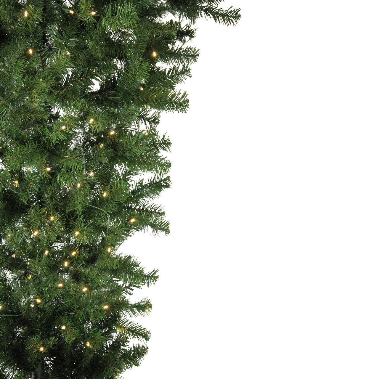 6.5' Pre-Lit Upside Down Spruce Artificial Christmas Tree - Warm White LED Lights 2 6.5' Pre-Lit Upside Down Spruce Artificial Christmas Tree - Warm White LED Lights - Image 2