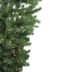 7.5' Pre-Lit Green Spruce Artificial Upside Down Christmas Tree - Warm White LED Lights -Xmas Trees Shop northlight z00013 1 02374.1667632337