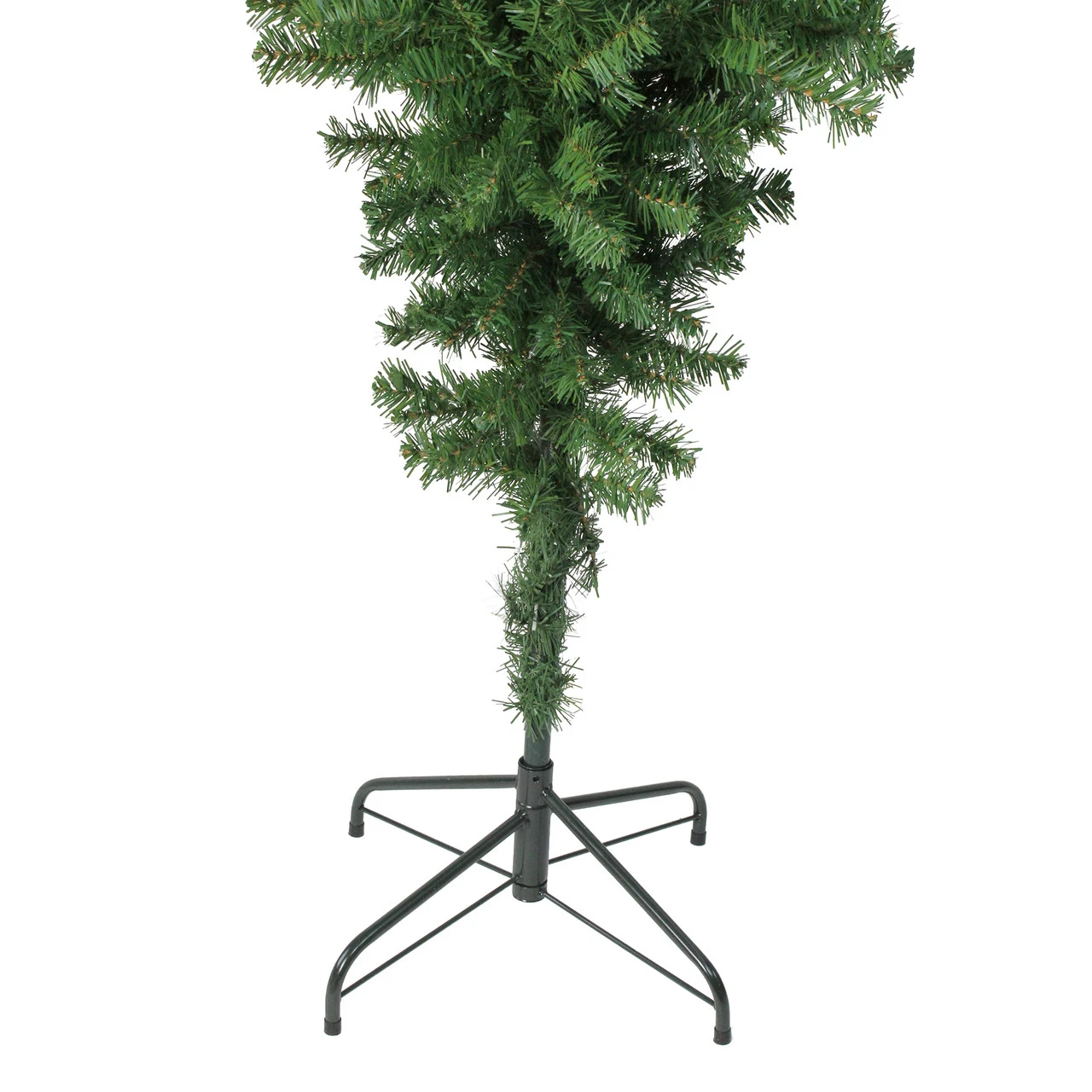 5.5' X 36" Green Upside Down Spruce Medium Artificial Christmas Tree - Unlit 2 5.5' X 36" Green Upside Down Spruce Medium Artificial Christmas Tree - Unlit - Image 2