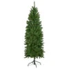7.5' Unlit Pencil White River Fir Artificial Christmas Tree