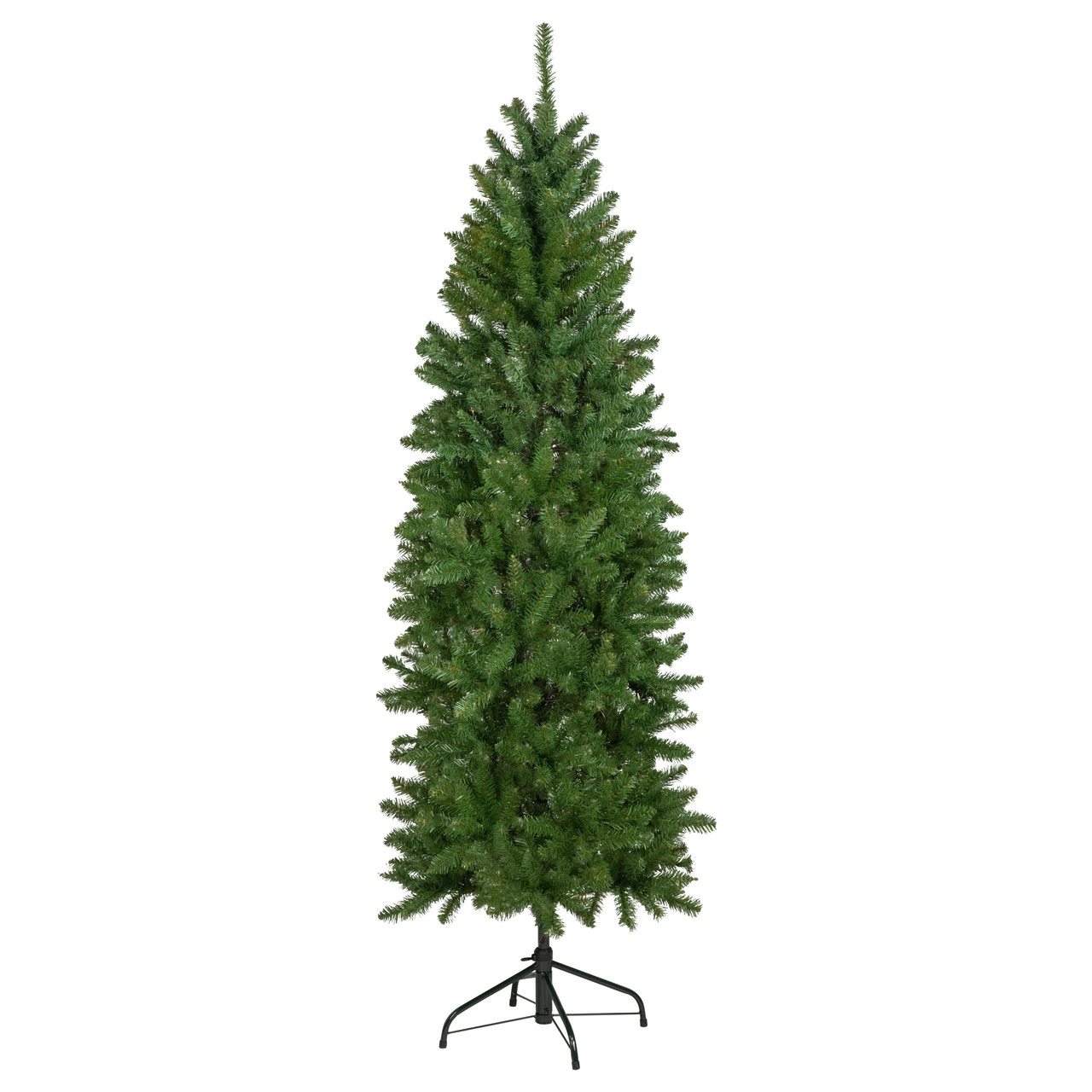 7.5' Unlit Pencil White River Fir Artificial Christmas Tree 1 7.5' Unlit Pencil White River Fir Artificial Christmas Tree