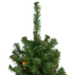 6' Pre-Lit Alberta Pine Slim Artificial Christmas Tree - Multi Lights 7 6' Pre-Lit Alberta Pine Slim Artificial Christmas Tree - Multi Lights -Xmas Trees Shop northlight z16024 1 74784.1667573458
