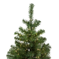 7.5' Pre-lit Medium Deer River Spruce LED Artificial Christmas Tree - Warm White Lights -Xmas Trees Shop northlight z16062 1 10327.1667570071